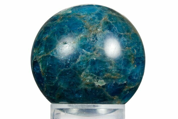 Bright Blue Apatite Sphere - Madagascar #334039